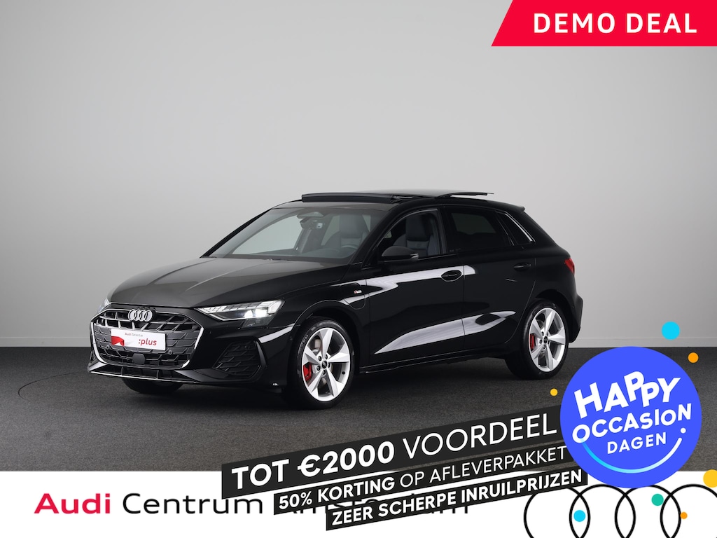 Audi A3 Sportback 45 TFSI e S edition Competition 272pk | Private Lease € 916,00 per maand* | Panoramadak | Sonos 3D | Ambient light | Parkeercamere | Adaptieve cruise controle