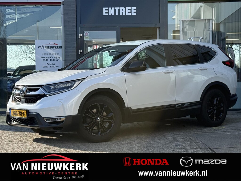 Honda CR-V 2.0 HYBRID 184pk Elegance Black edition | Leer | Camera | Carplay | Stoelverwarming | Climate |