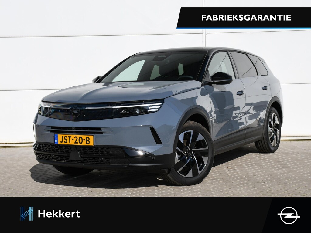 Opel Grandland GS 1.2 Turbo Hybrid 145pk Automaat PANO/SCHUIF-DAK | 19''LM | HEAD-UP | FOCAL | 360° CAM. | NAVI
