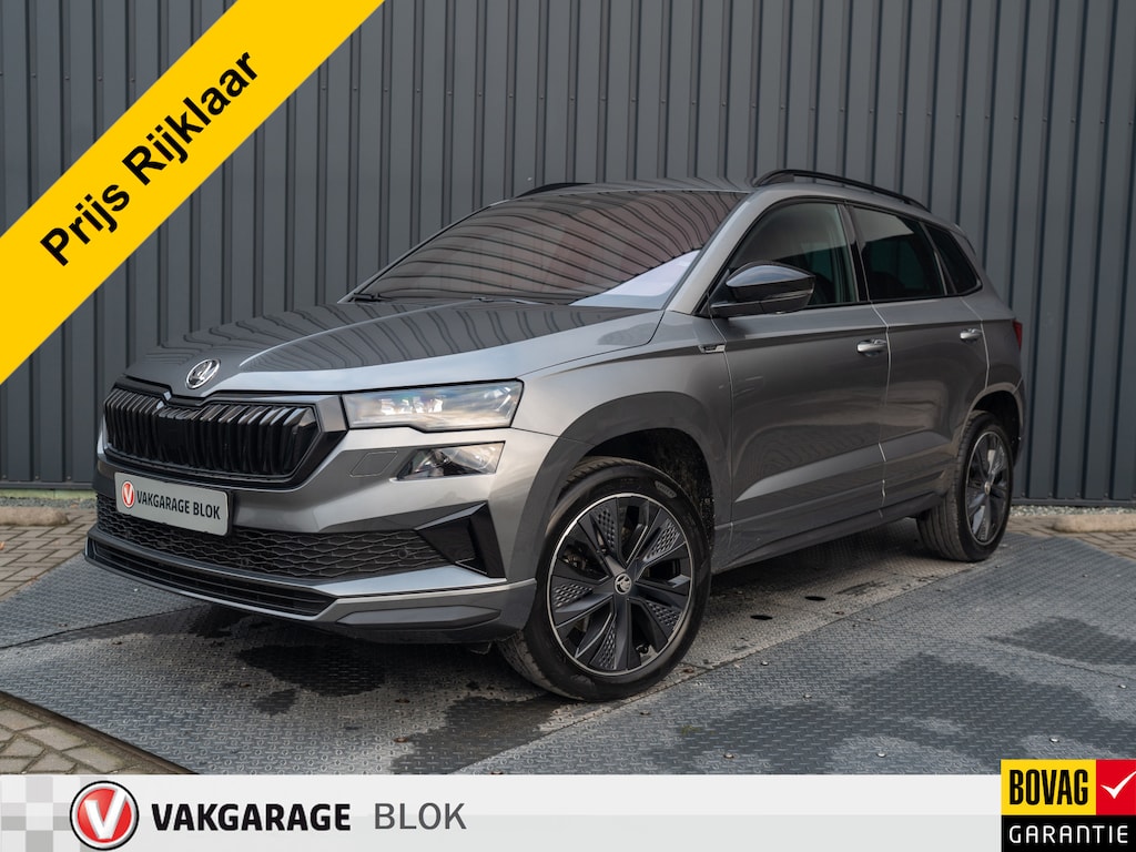 Skoda Karoq 1.5 TSI ACT Sportline Business | Elk. A-klep | Camera | Lane Assist | Stoel & Stuur verw. | Prijs Rijklaar!!