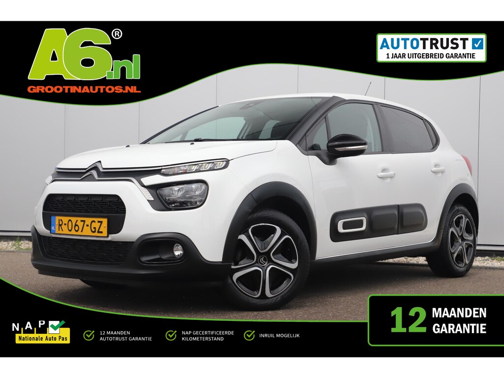 Citroën C3 1.2 PureTech Feel Carplay Android Navigatie Climate Cruise Control Rijstrooksensor All Season Banden!
