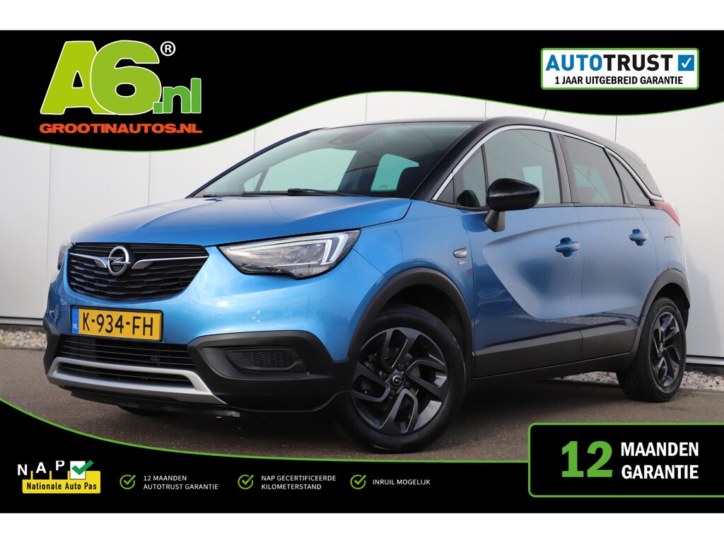 Opel Crossland X 1.2 Edition 2020 Navigatie LED Carplay Android Airco Cruise Control Rijstrooksensor