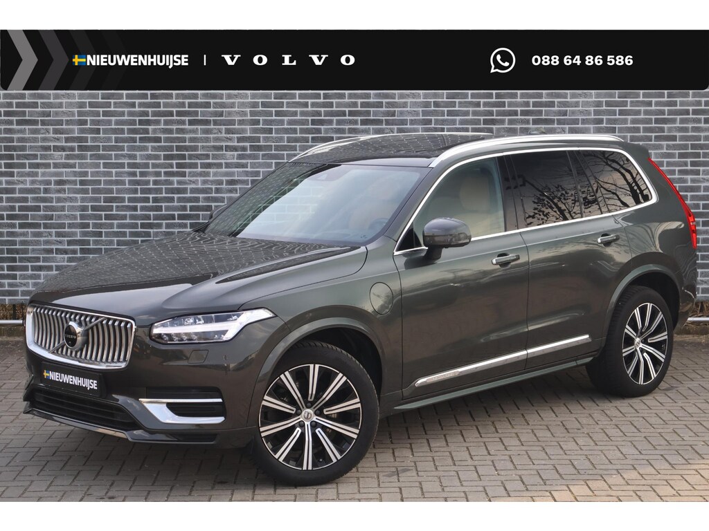 Volvo XC90 2.0 T8 Recharge AWD Inscription | Plug-in Hybrid (PHEV) | Luchtvering | Panoramadak | Head-up Display | Harman Kardon audio | 360 camera | Nappaleder | Stoelventilatie | Stoelmassage | Stoel- en stuurverwarming | Gelamineerde zijruiten | Standkachel | Navigatie