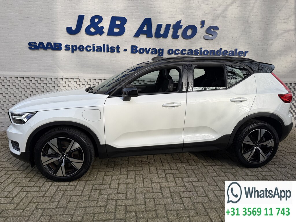 Volvo XC40 1.5 T4 Recharge R-Design Panorama dak Onderhoudsboekjes