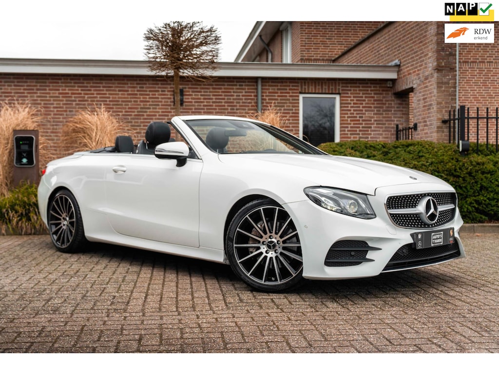 Mercedes-Benz E-klasse Cabrio 200 184 PK Aut. Ambiance Camera Multibeam LED Widescreen Leder 20''