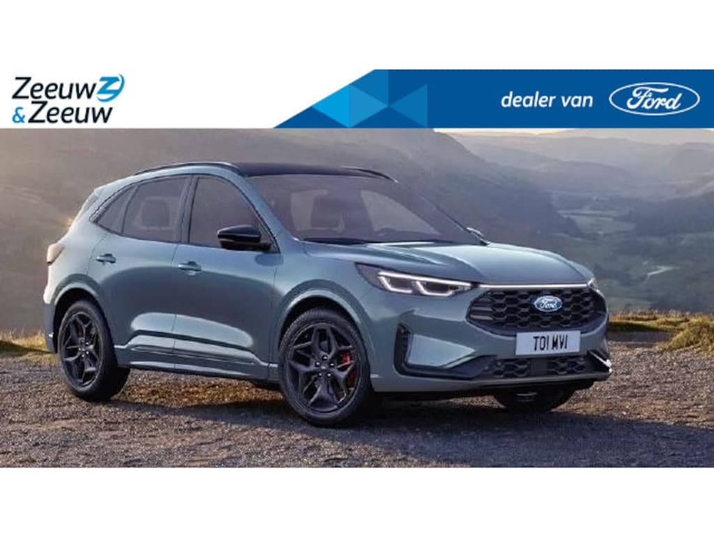 Ford Kuga 2.5 PHEV Blue Cruise Edition | Handsfree rijden* | Matrix LED | 19" Zwarte velgen | Zwart dak, spiegels en bumperwings | Ford Options icm 0,99% rente