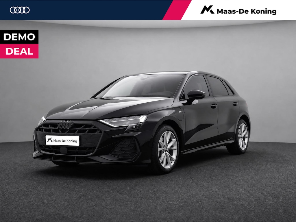Audi A3 Sportback 40 TFSIe 204pk S-tronic S edition · Camera · Apple/Android Car Play · Stoelverwarming · Navigatie · P-Sensoren · 17'' Inch · Garantie t/m 21-07-2029 of 100.000km  · EXTRA INRUILKORTING ·