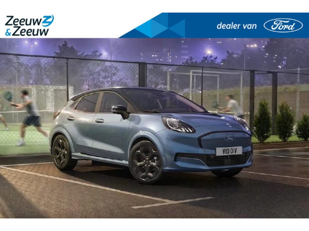 Ford Puma Gen-E Premium 46,8 kWh Blue Cruise Edition | Handsfree rijden* | Vapor Blue | 18" Zwarte velgen | Blue Cruise | Driver Assistance Pack | 0,99% rente icm Ford Options