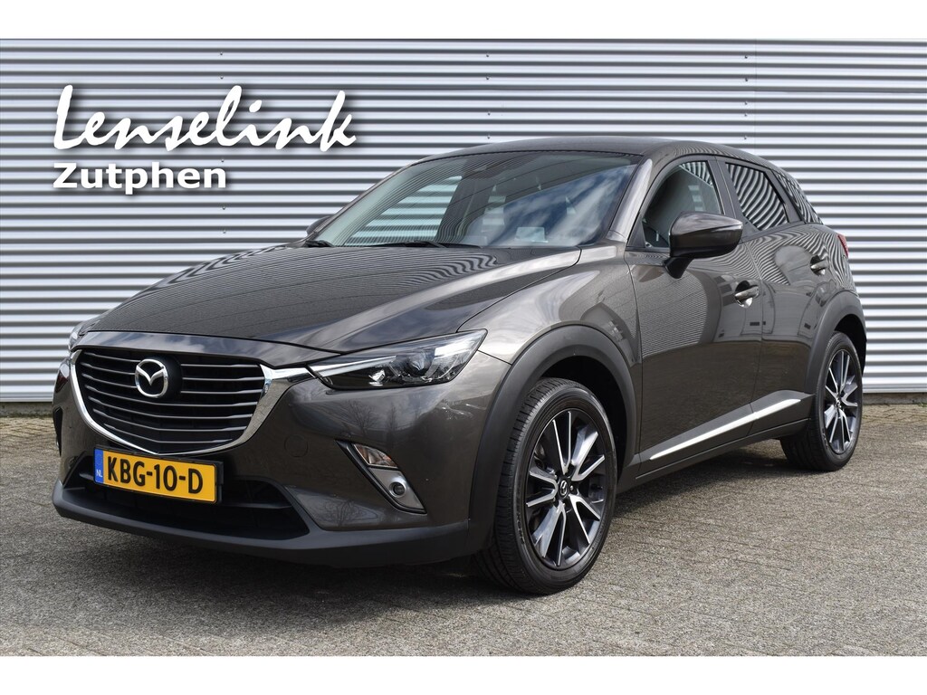 Mazda CX-3 2.0 SKYACTIV-G 120pk GT-M AUTOMAAT | Stoel verwarming | Navi | BlueTooth | DAB | Rijklaarprijs incl 12 mnd BOVAG garantie, onderhoudsbeurt