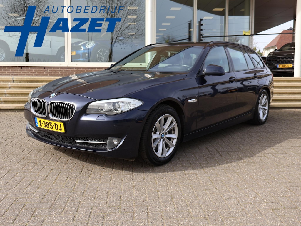 BMW 5-Serie Touring 528i 258 PK 6-CILINDER AUT. + LEDER | STOELVERW. | NAVIGATIE