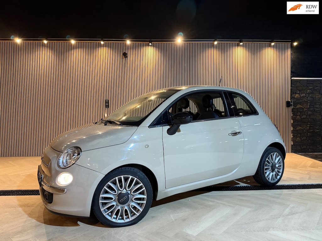 Fiat 500 Cappucinno | Pano | Leder | Digidash