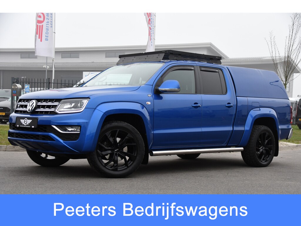 Volkswagen Amarok 3.0 V6 TDI 4Motion DC Highline Camera, Cruise, Carplay, Stoelverwarming, Leder, LED, 4x4, Automaat, 225pk, 3300kg Trekhaak, Uniek!