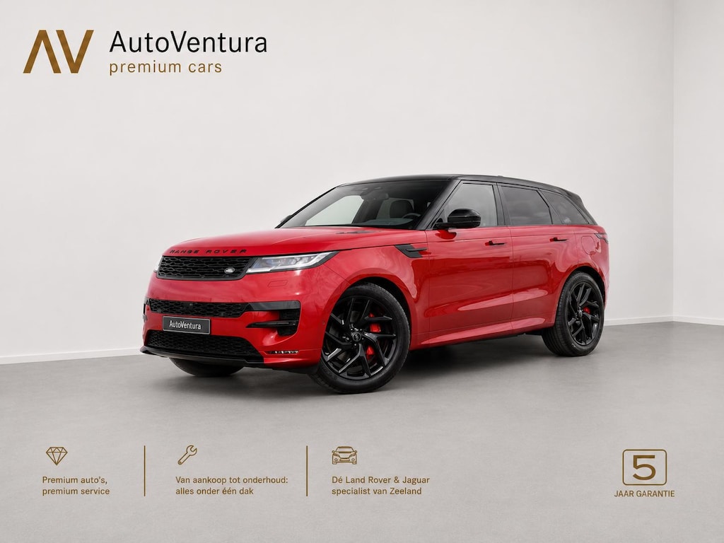 Land Rover Range Rover Sport 3.0 P460e SE PHEV | Black Pack | Stuurwiel verwarming | Softclose | Schuif- /kantel Pano l 360 cam l 22"