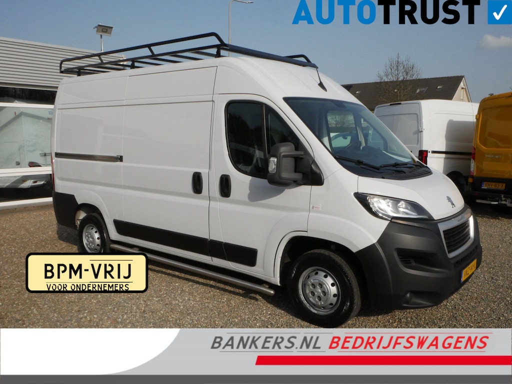 Peugeot Boxer 2.2HDi 120PK L2H2 Ac Imperiaal Ladder Betimmering