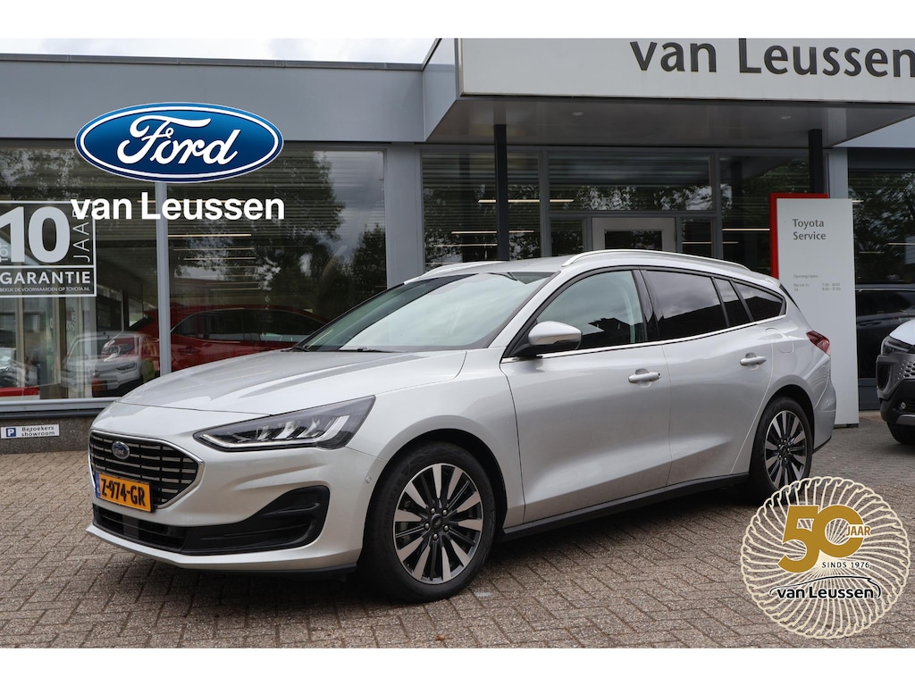 Ford Focus Wagon 125PK HYBRID TITANIUM-X VIRTUAL-COCKPIT B&O AUDIO CLIMA P-SENSOREN 17"LMV LED CAMERA WINTERPACK NL-AUTO