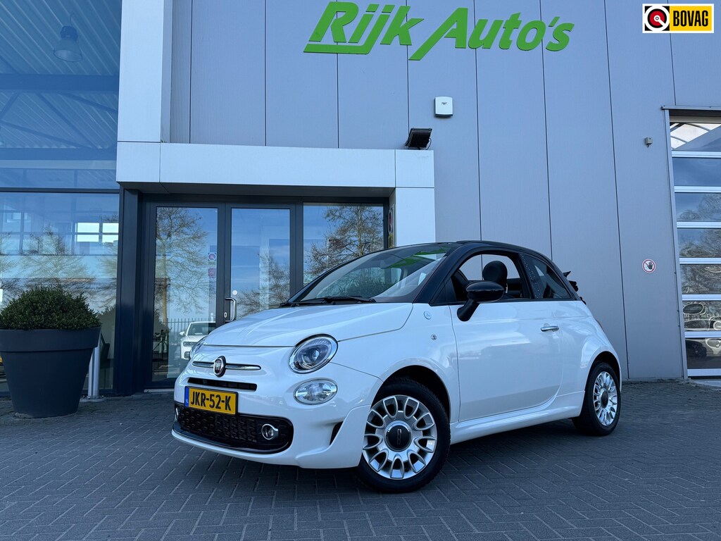 Fiat 500C 1.0 Hybrid Hey Google * Sport * Navigatie * PDC * Cruise Control