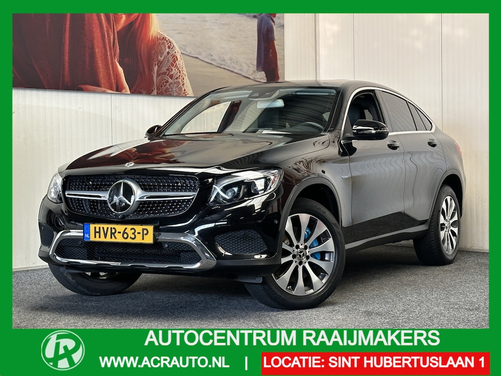 Mercedes-Benz GLC Coupe 350E 4MATIC BUSINESS SCHUIFDAK ACHTERUITRIJ CAMERA NAVIGATIE CRUISE CONTROL CLIMATE CONTROL STOELVERWARMING EN KOELING UITKLAPBARE TREKHAAK ZEER MOOI !!