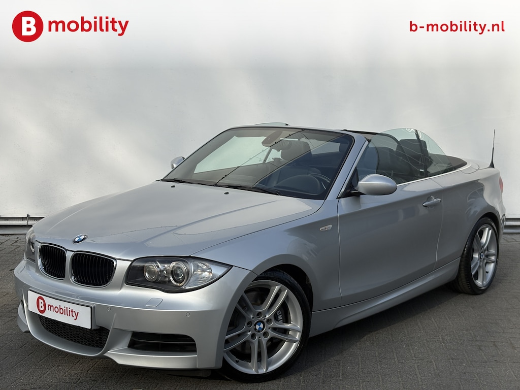 BMW 1-Serie Cabrio 135i High Executive M-Sport 6-Cilinder! Dealer Onderhouden | Leer | DAB | HIFI | Navigatie | Cruise Control