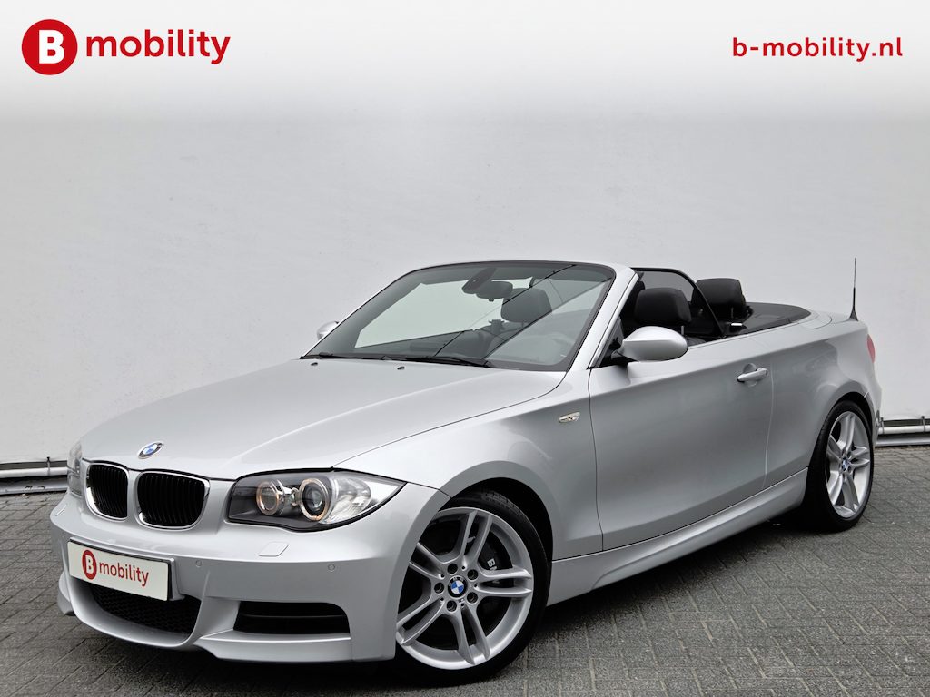 BMW 1-Serie Cabrio 135i High Executive M-Sport 6-Cilinder! Dealer Onderhouden | Leer | DAB | HIFI | Navigatie | Cruise Control