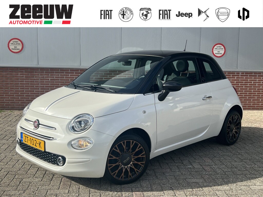 Fiat 500 TwinAir Turbo 85 PK 120th | Carplay | Navi | BiColore | 16"