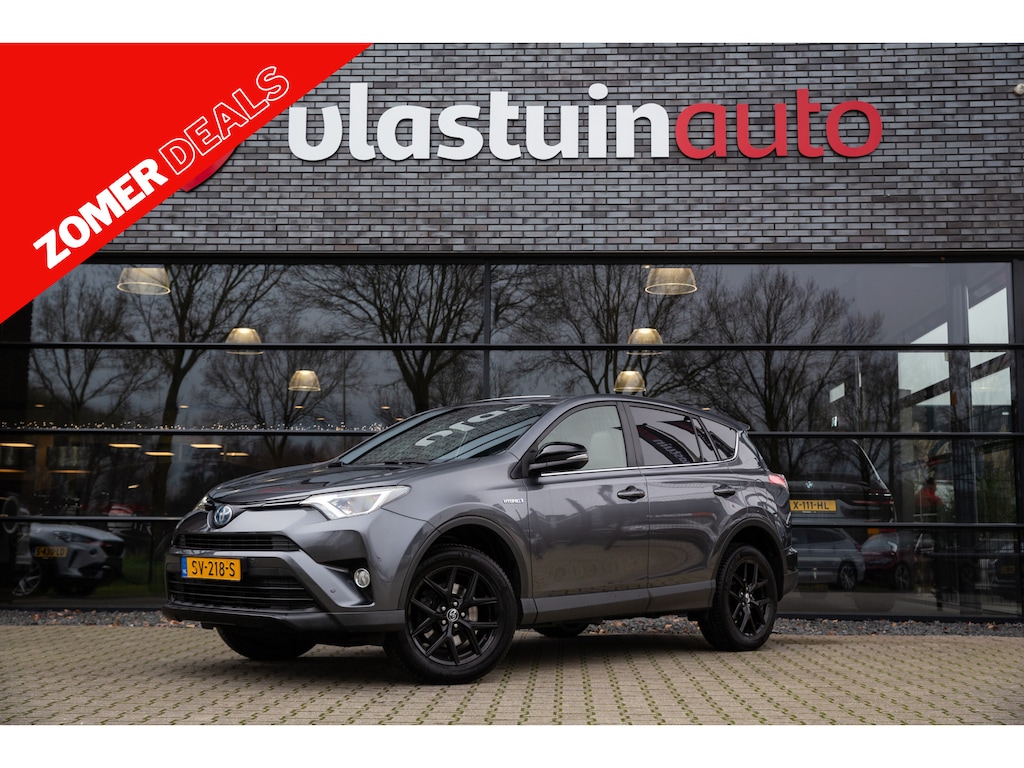 Toyota RAV4 2.5 Hybrid Black Edition , Pano, Trekhaak, Leder, Camera, Stoelverwarming