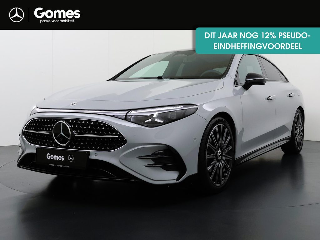Mercedes-Benz CLA 180 Business Solution AMG | AMG Line Plus | Premium Pakket | Night Pakket | Winter Pakket | Trekhaak | Panoramadak | MBUX Superscreen | Adaptieve Cruise Control | Dodehoekassistent | Verkeersbordenassistent | Elektrisch Verstelbare Stoelen + Memory | Stoelverwarming | Stuurverwarming | Sfeerverlichting | THERMOTRONIC Klimaatregeling | Apple CarPlay | Android Auto | Elektrische Kofferklep | Achteruitrijcamera | Parkeersensoren