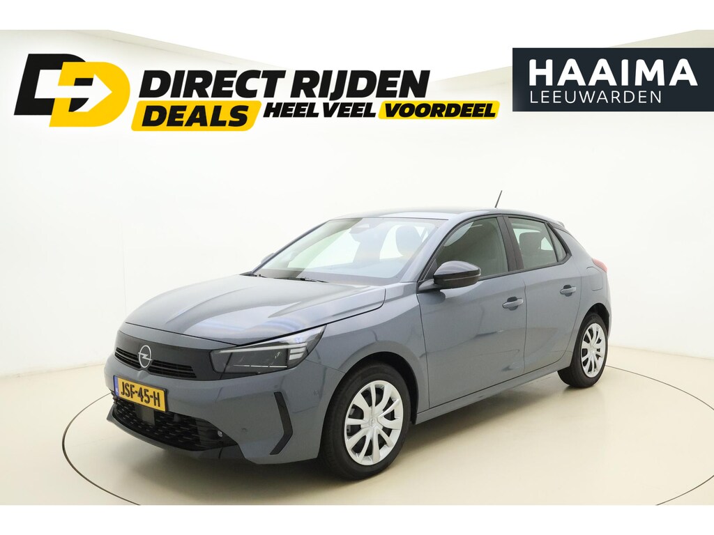 Opel Corsa 1.2 Turbo 100 PK | Navigatie via Carplay | Camera | Parkeersensoren | Cruise control | Airco | 8 Jaar garantie