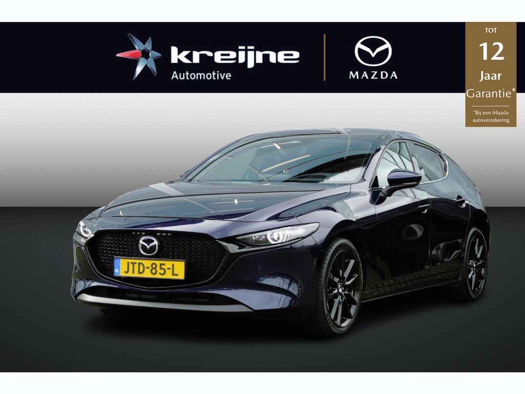 Mazda 3 2.0 e-SkyActiv-X M Hybrid 186 Exclusive-line | Camera | Apple-carplay | Stoelverwarming | Rijklaarprijs |