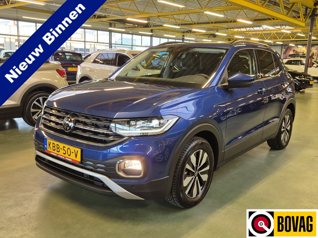 Volkswagen T-Cross 1.0 TSI -110pk- Navi | Digitale Cockpit Pro | Parkeersensoren V+A | Climate Control | Stoelverwarming | Rijklaarprijs incl. 1 jaar Bovag garantie