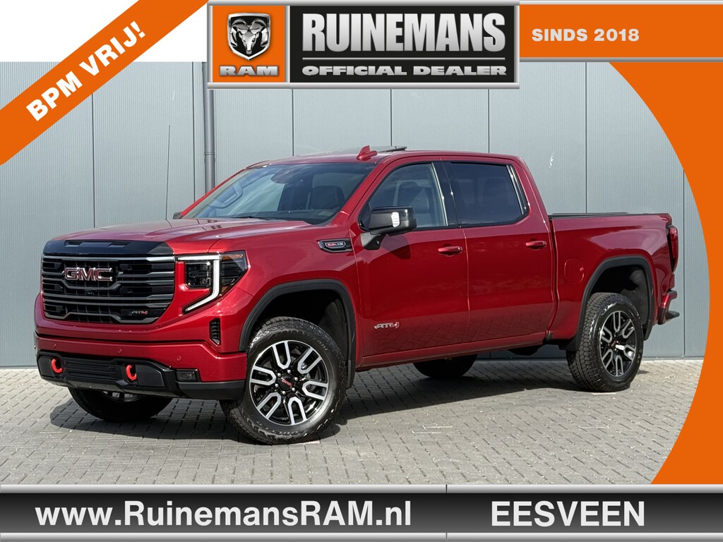 GMC Sierra AT4 6.2L V8 420 PK / BPM VRIJ!! / INCL LPG / VIRTUAL COCKPIT / HEAD UP / 360 CAMERA / BOSE / LEDER / TREKHAAK / 3500 KG AHG