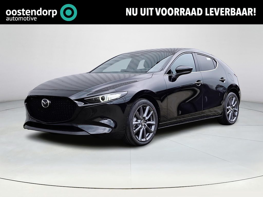 Mazda 3 2.5 M Hybrid 140 Exclusive line Business Edition | Bose | 360 camera | Full adaptive LED| Stoel en stuurverwarming | Navigatie | Adaptieve cruise control | Draadloze applecarplay android auto |