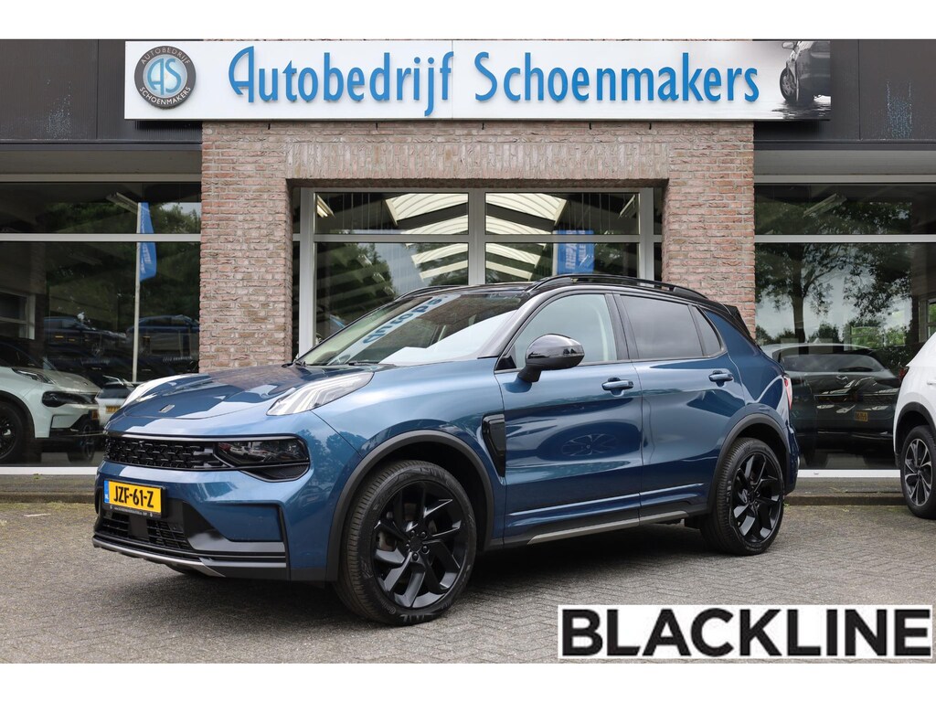 Lynk & Co 01 1.5 261PK! 6.6Kwh LADEN! BLACKLINE 360-CAMERA STOELVERW. PANO/SCHUIF MEMORY INFINITY DAB NAVI CARPLAY ELEK.ACHTERKLEP 20"LMV
