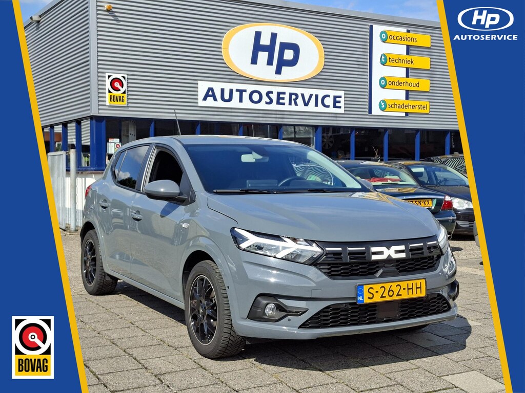 Dacia Sandero 1.0 TCe 100 Bi-Fuel Expression Trekhaak Carplay Camera Cruise Control Privacy Glass Dodehoek Keyless LED