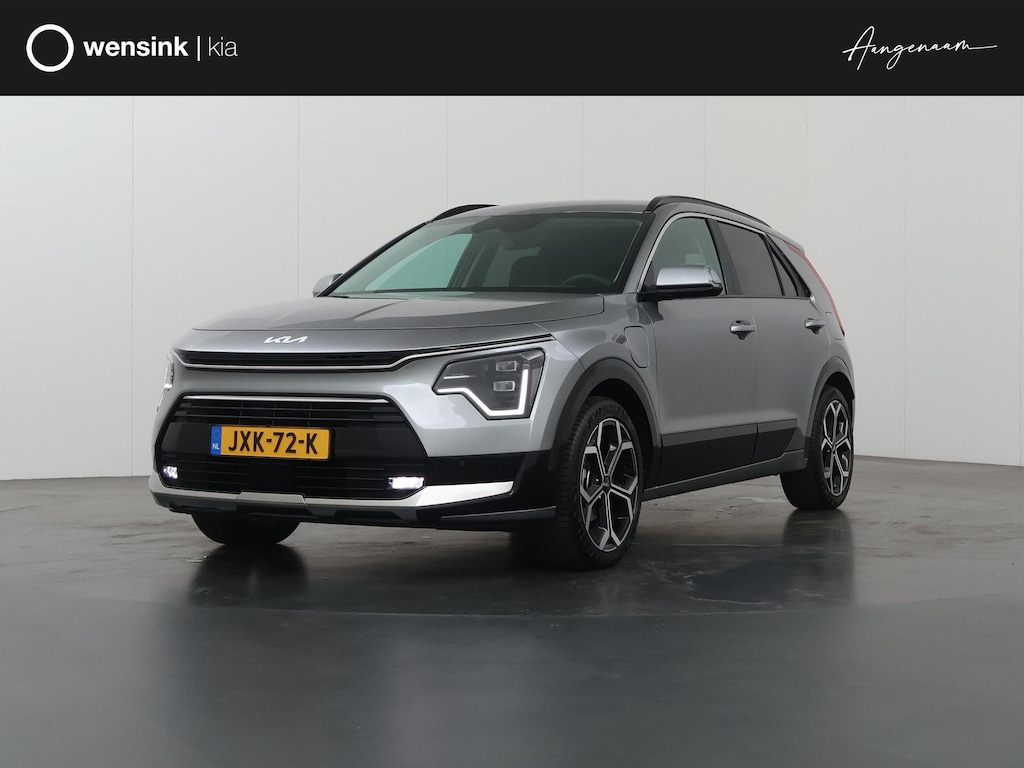 Kia Niro Hybrid 1.6 GDi PHEV DynamicPlusLine Edition | 18” lichtmetalen velgen | Elektrisch verstelbare bestuurdersstoel | Stoel/Stuurwielverwarming | LED Koplampen | Elektrisch bedienbare achterklep |