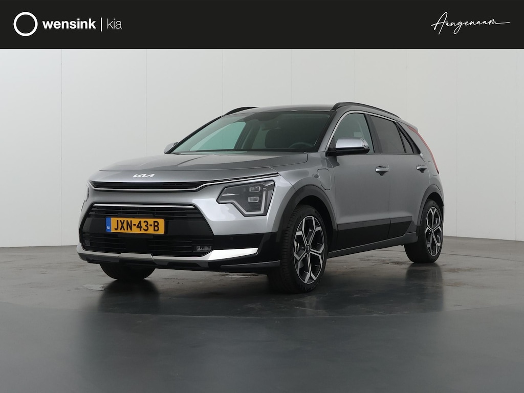 Kia Niro Hybrid 1.6 GDi PHEV DynamicPlusLine Edition | 18” lichtmetalen velgen | Elektrisch verstelbare bestuurdersstoel | Stoel/Stuurwielverwarming | LED Koplampen | Elektrisch bedienbare achterklep |