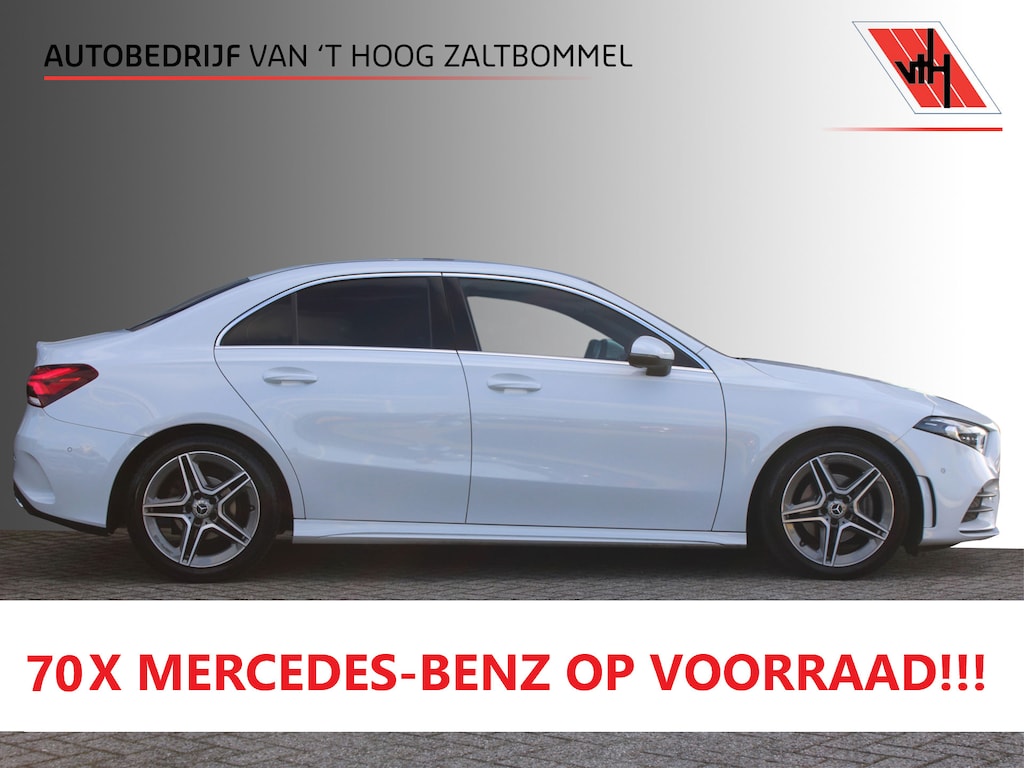 Mercedes-Benz A-klasse 180 AUT7 AMG LINE WIDESCREEN NAVI CAMERA CARPLAY NL AUTO