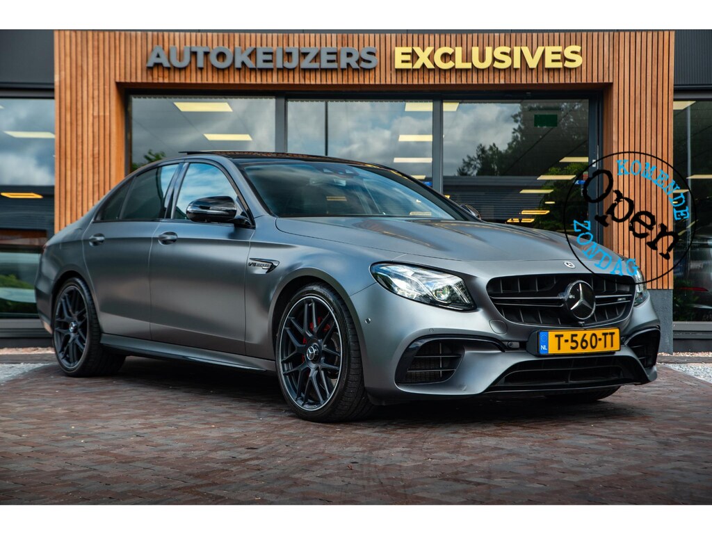 Mercedes-Benz E-klasse AMG 63 S 4MATIC+ Burmester Pano Widescreen Ambient 360 Camera Stoelvent. Memory 2x E63