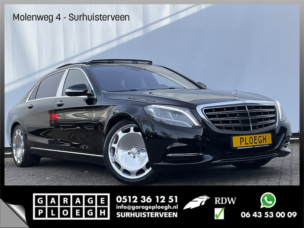 Mercedes-Benz S-klasse 600 Maybach V12 B&O(811) HUD 360° Nachtsysteem(610) Uniek