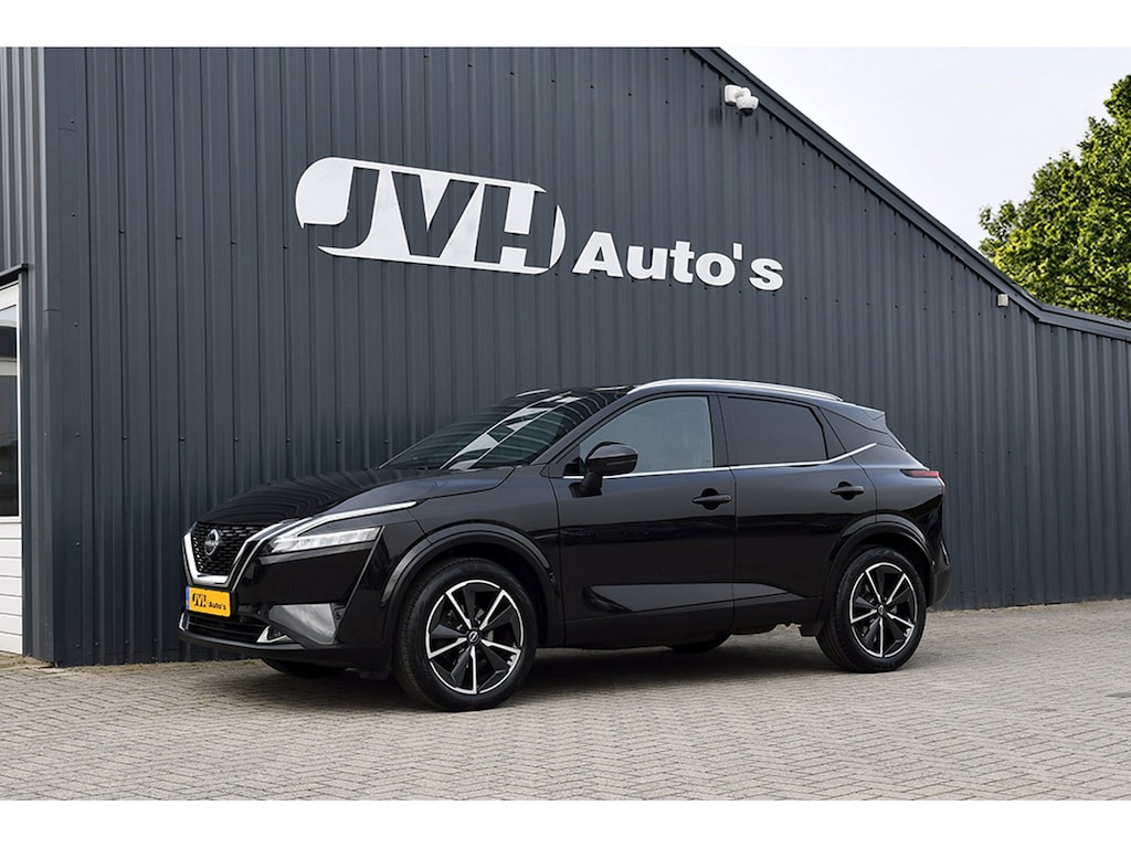 Nissan Qashqai 1.3 MHEV Tekna Plus 01-2023 | BTW | Panorama | Head-UP | Virtual CP | Leder | Cam360