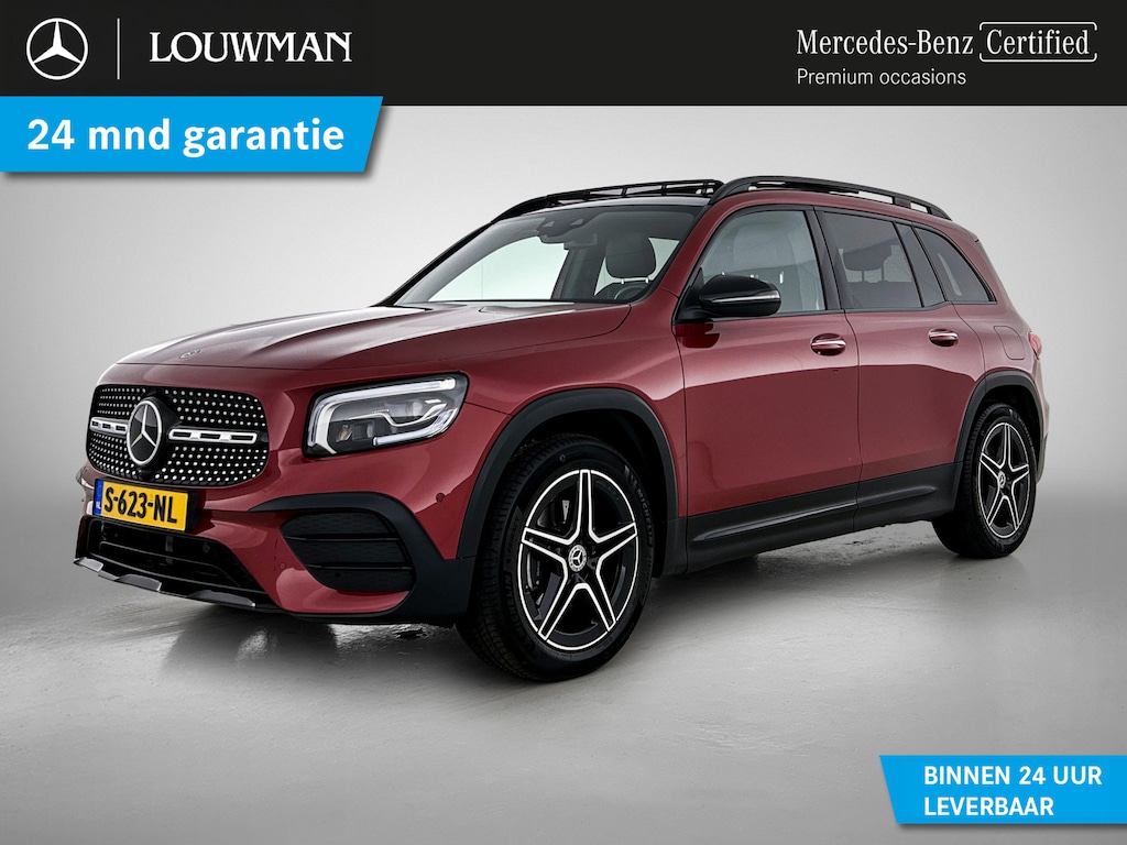 Mercedes-Benz GLB 200 Business Solution AMG | Panoramadak | Trekhaak | Achteruitrijcamera | DISTRONIC | Inclusief 24 maanden MB Certified garantie voor Europa.