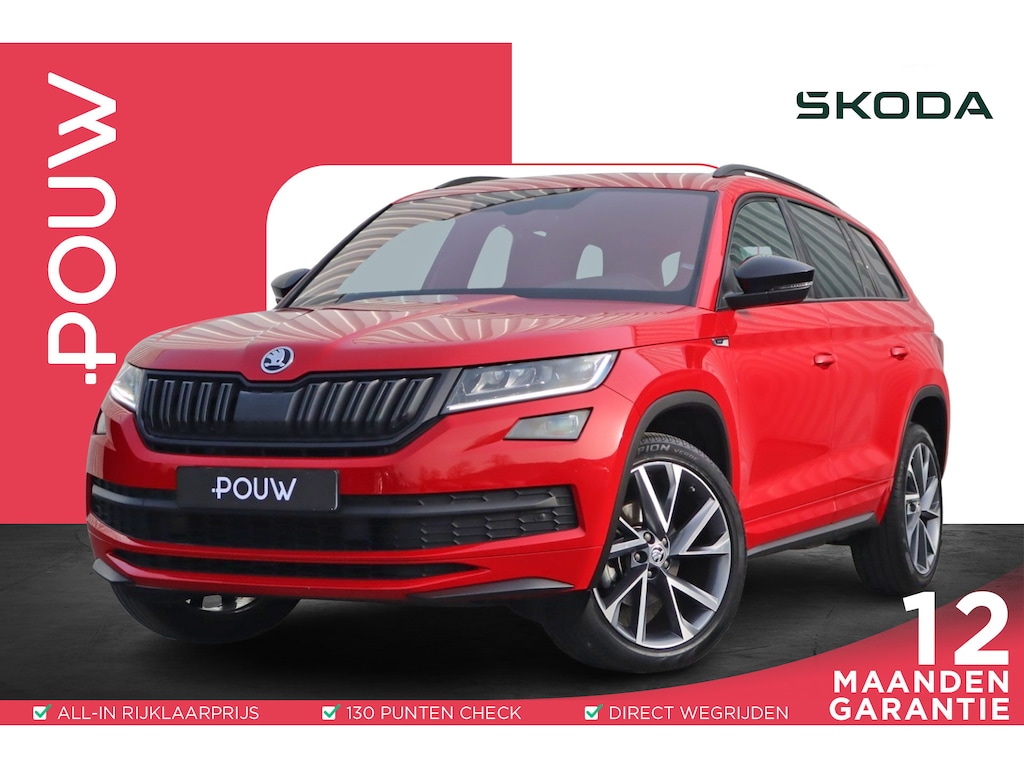 Skoda Kodiaq 1.5 TSI 150pk DSG Sportline Business | Panoramadak | Trekhaak | Memory Seats | Stoel en Stuurverwarming | Achteruitrijcamera | Climata Controle |