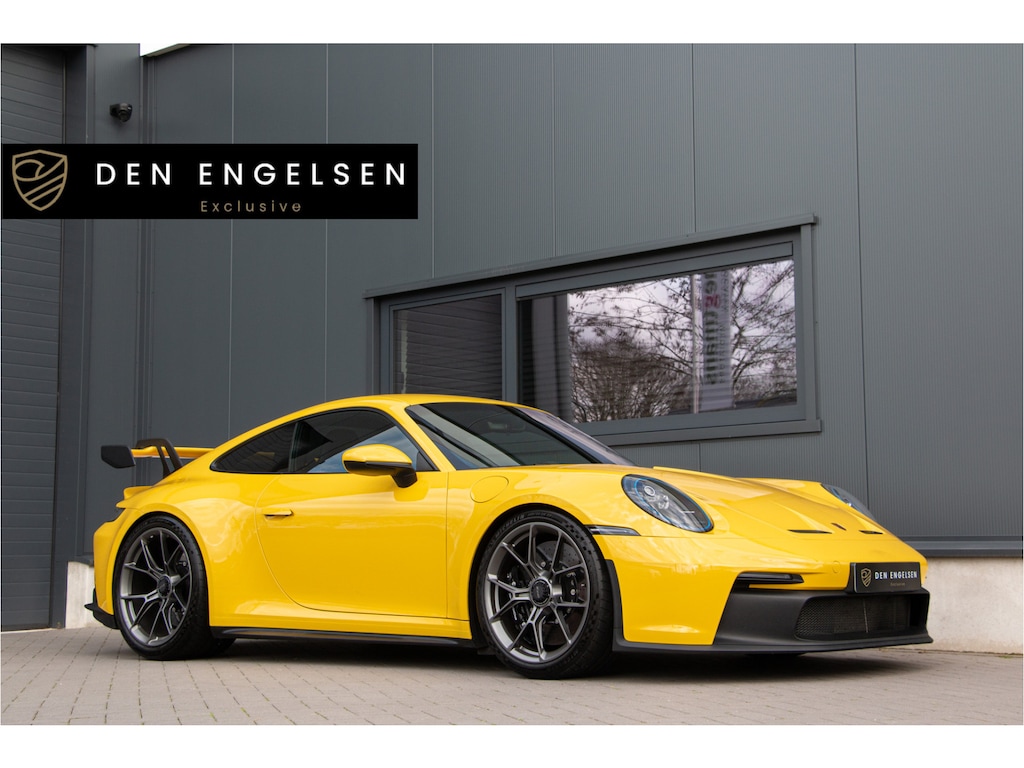 Porsche 911 4.0 GT3 | Keramische | 918 Carbon Seats | Bose | Lift | PPF Full | Sportuitlaat | Dealer O.H | Camera | 510PK | Sportuitlaat | Racing Yellow | Alcantara | Apple & Android Carplay | 21" | Privacy Glas | Led | Interieurverlichting |Dealer O.H.