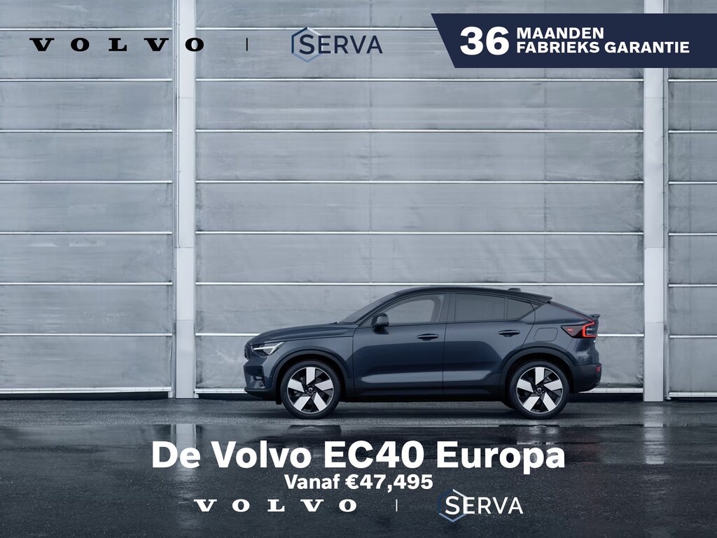 Volvo EC40 Single Motor Extended Range Ultra Europa 82 kWh | Vanaf €47,495