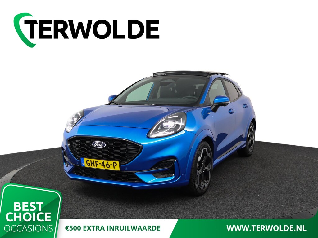Ford Puma 1.0 EcoBoost Hybrid ST-Line X | Panoramadak | Adapt. Cruise | 360 Camera | Stoel- & Voorruitverw. |