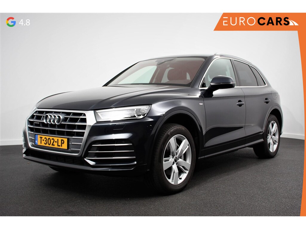 Audi Q5 50 TFSI e quattro Pro Line S Line Plugin Hybrid Navigatie Cruise Control Climate Control LED Koplampen Parkeersensoren Rondom Stoelverwarming Virtual Cockpit