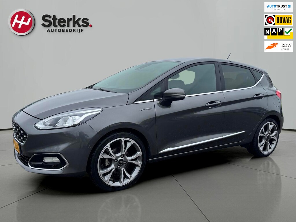 Ford Fiesta 1.0 EcoBoost Vignale 125 PK WINTER PAKKET LEDER CAMERA PARKEERHULP