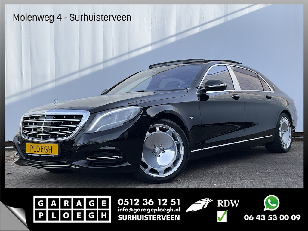 Maybach S600 S-klasse 600 V12 B&O(811) HUD 360° Nachtsysteem(610) Uniek