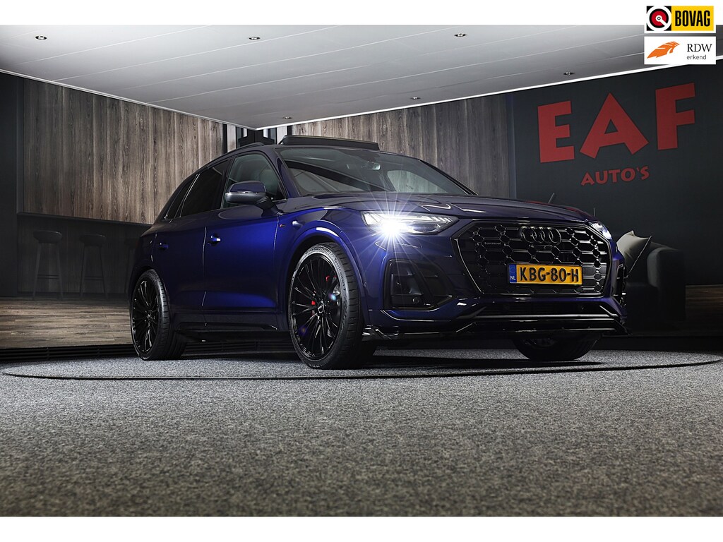 Audi Q5 55 TFSI e Quattro SQ5 Look / Massage / Acc / 360 Camera / Navi / Lane Assist / Virtual Cockpit / Open Pano / Led / 22 Inch