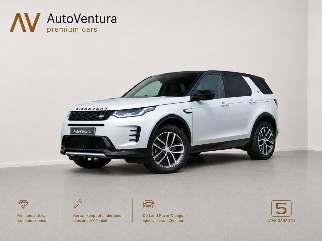 Land Rover Discovery Sport P300e 1.5 R-Dynamic SE | Adapt. Cruise | Stoelverwarming | Blackpack | Facelift | Panorama dak | 360° camera |