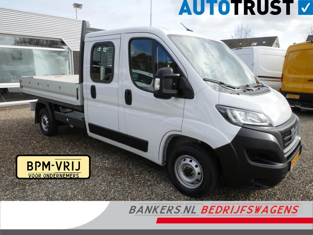 Fiat Ducato 2.2MJ 140PK Pick-up Dubbel cabine open laadbak AC